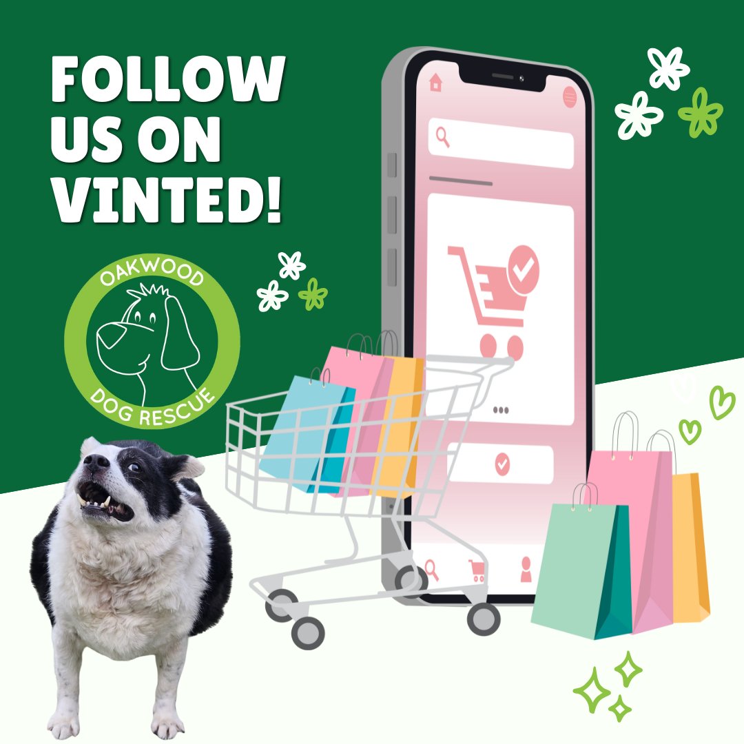 OakwoodRescue's tweet image. Did you know we have a Vinted account? our username is oakwooddogrescue 🐶
vinted.co.uk/member/1611193…
You can now support Oakwood Dog Rescue by purchasing second hand items from our charity shops online! 💚