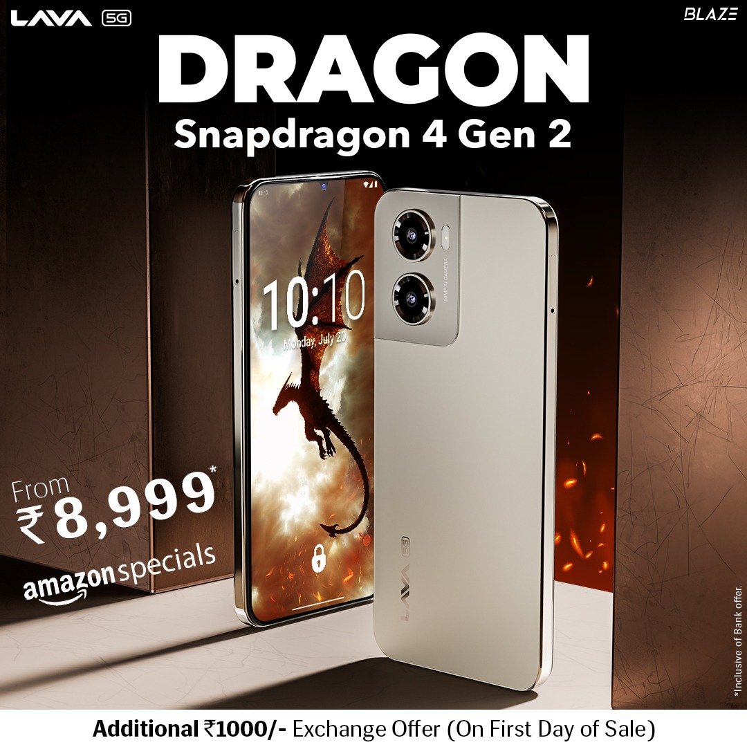 Lava launches Blaze Dragon 5G