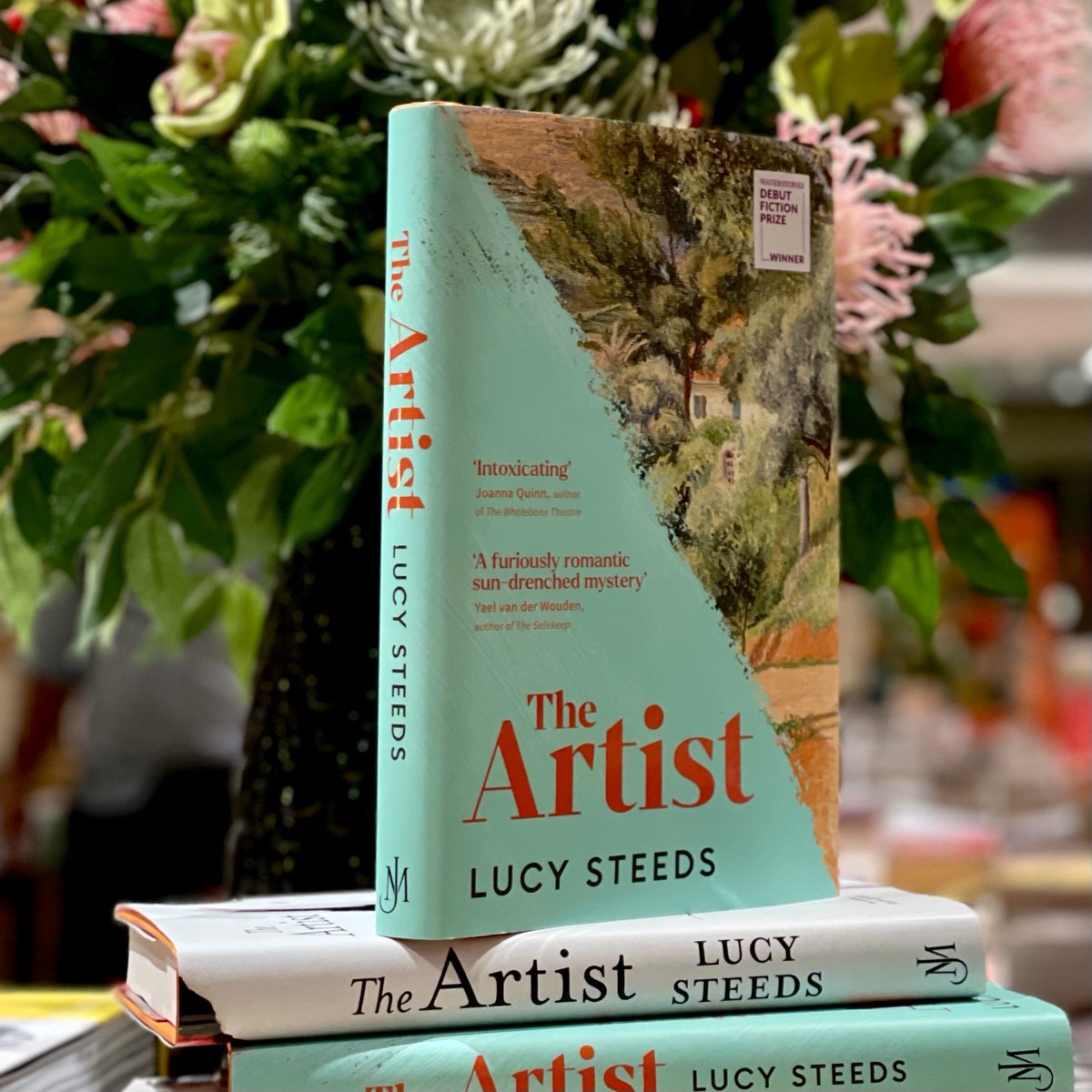 Set in 1920s Provence, THE ARTIST is Lucy Steeds’ richly evocative and intoxicating tale of creativity, possession and freedom. WINNER of the 2025 Waterstones Debut Fiction Prize, find our stunning Exclusive Edition here: waterstones.com/book/the-artis… #WDFP