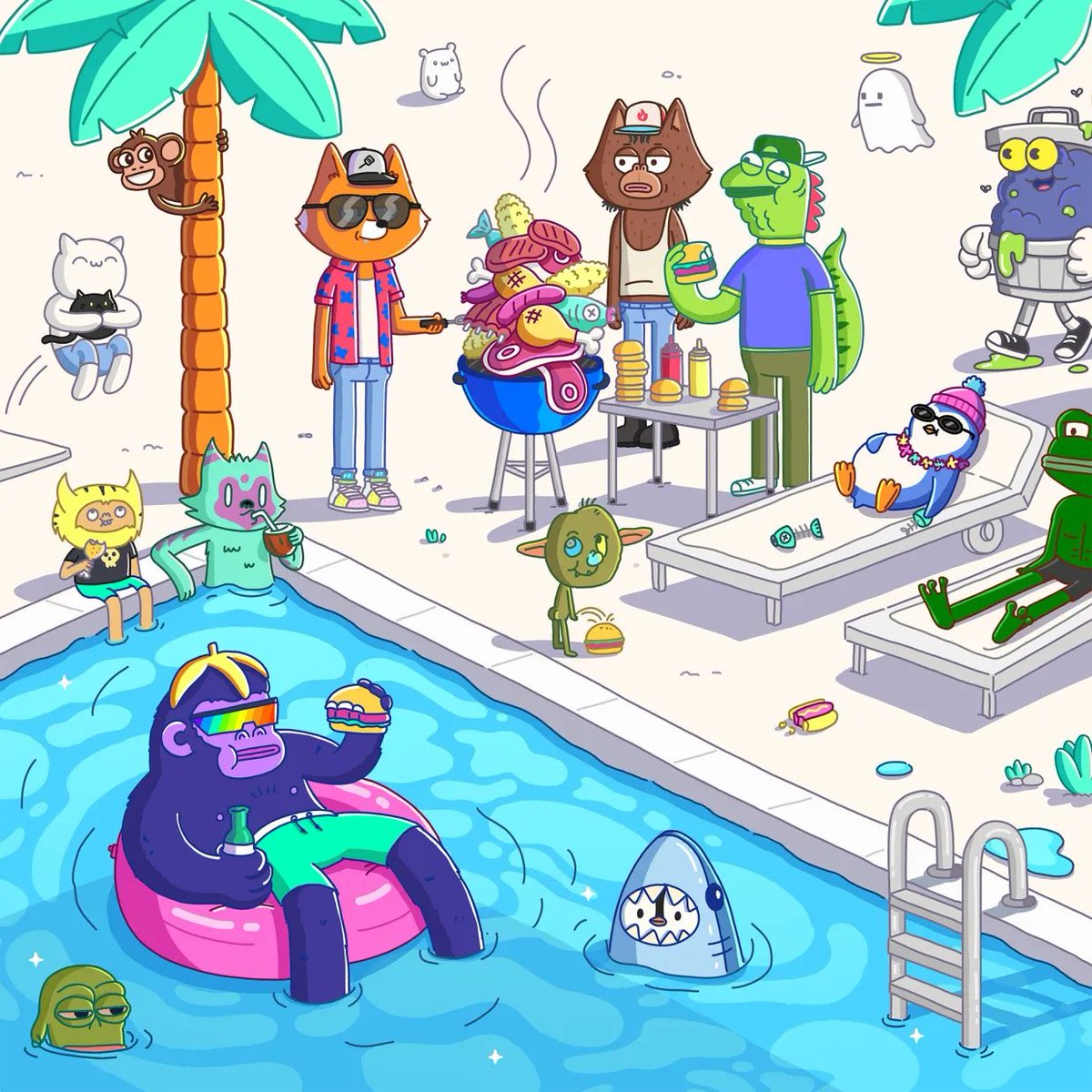 str_ctly's tweet image. GM & Happy Friday!
The timeline has been cooking! We love to see people coming together & celebrating success as one big NFT family ❤️🔥
@foxfamnft is always down with community vibes 🦊
What ever youve got planned for this weekend - I hope the vibes are as immaculate as this🍸