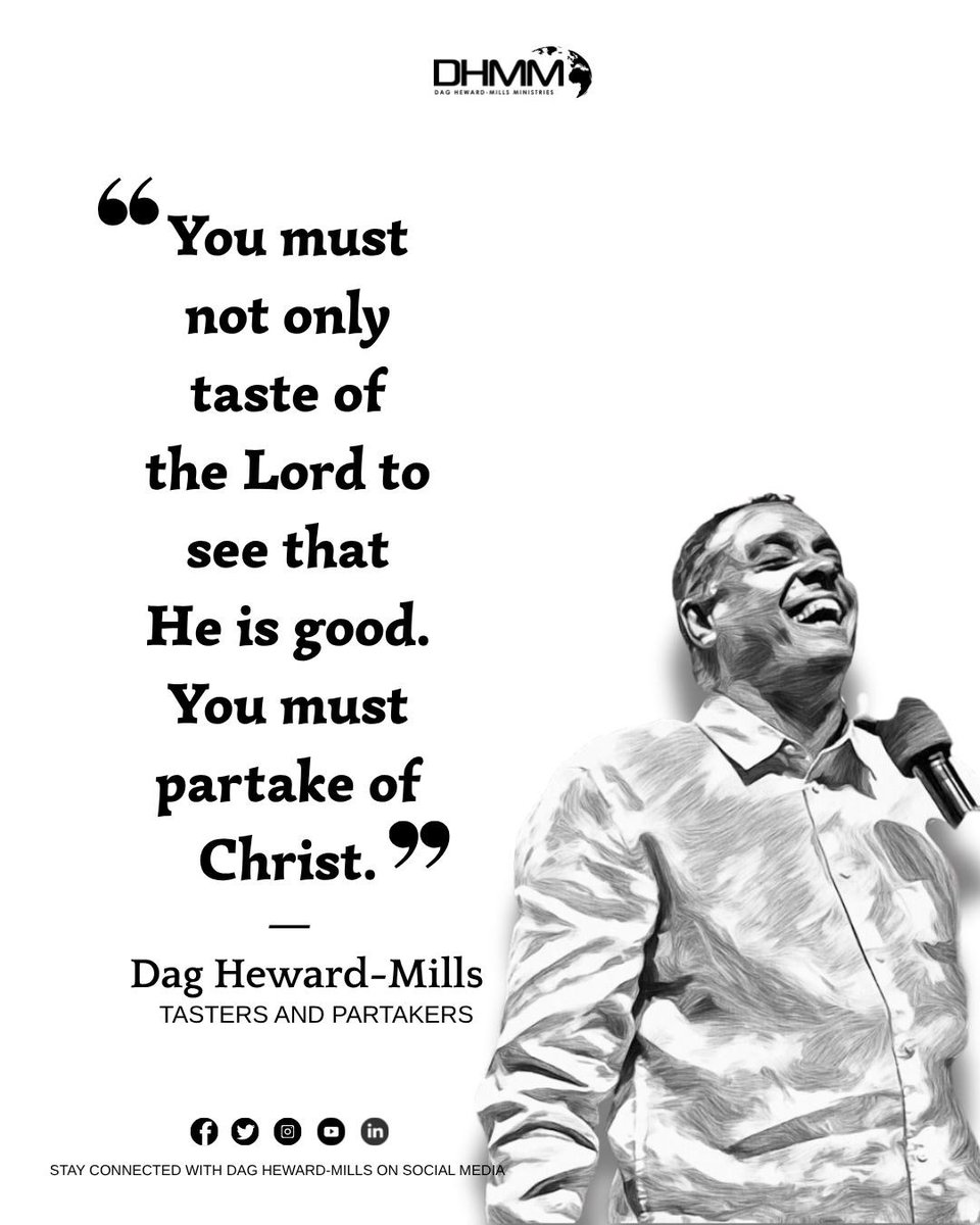 EvangelistDag's tweet image. 1 Corinthians 10:21 KJV- Ye cannot drink the cup of the Lord, and the cup of devils: ye cannot be partakers of the Lord's table, and of the table of devils.
A reason why you are not experiencing the goodness of God is that you are still trying to enjoy the world, too!
Find out…