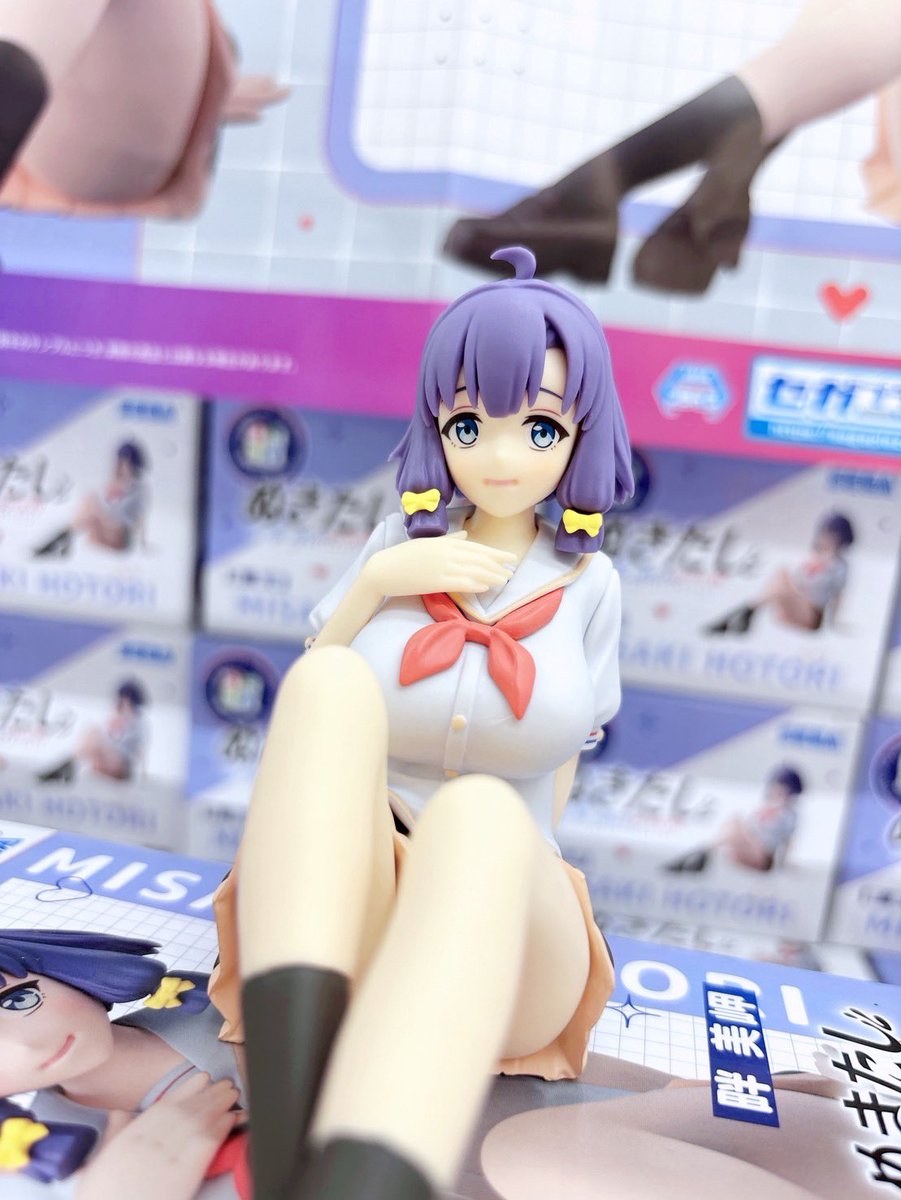 ぬきたし フィギュア ちょこのせ THE ANIMATION 片桐奈々瀬 畔美岬 ぬきたし THE ANIMATION』から「畔美岬」＆「片桐奈々瀬」の