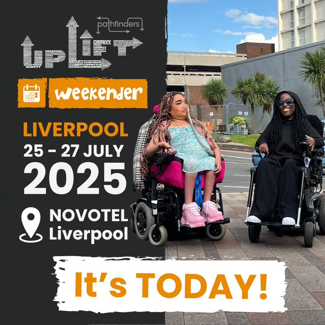 PathfindersNMA's tweet image. 𝐓𝐎𝐃𝐀𝐘’𝐒 𝐓𝐇𝐄 𝐃𝐀𝐘!
The start of UpLift's 𝒇𝙞𝒏𝙖𝒍 𝗪𝗘𝗘𝗞𝗘𝗡𝗗𝗘𝗥💥This year we’re in Liverpool.
See you shortly!