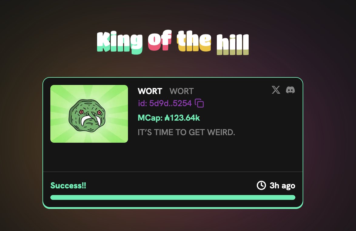snekdotfun's tweet image. wort is happening rn?