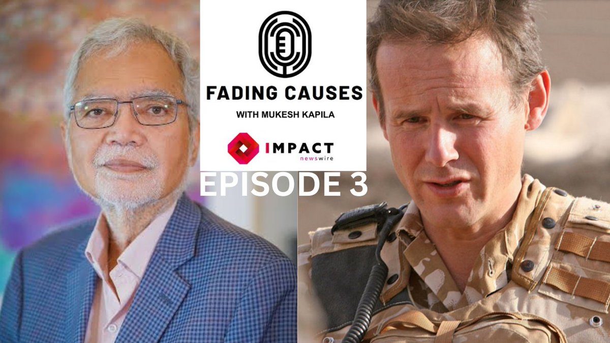 Impact Newswire (@impactnewswire) on Twitter photo Wars are calculated rational acts of cruelty. So can you be a good soldier? My guest on
<a href="/FadingCauses/">The Fading Causes Podcast</a> By <a href="/mukeshkapila/">Mukesh Kapila</a>
<a href="/ImpactNewswire/">Impact Newswire</a> <a href="/Fauza4IR/">๐๐๐๐๐๐๐๐ ๐๐๐๐๐</a> #podcast #Soldier #Wars
podcasts.apple.com/gb/podcast/fadโฆ Wars are calculated rational acts of cruelty. So can you be a good soldier? My guest on
<a href="/FadingCauses/">The Fading Causes Podcast</a> By <a href="/mukeshkapila/">Mukesh Kapila</a>
<a href="/ImpactNewswire/">Impact Newswire</a> <a href="/Fauza4IR/">๐๐๐๐๐๐๐๐ ๐๐๐๐๐</a> #podcast #Soldier #Wars
podcasts.apple.com/gb/podcast/fadโฆ