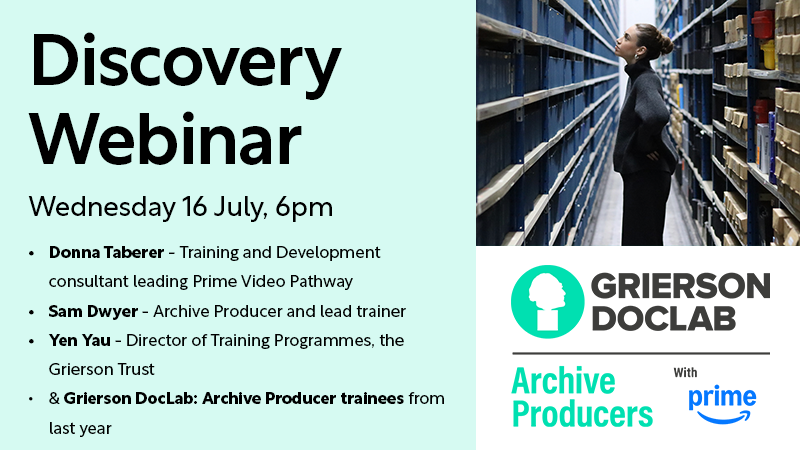 griersontrust's tweet image. If you missed the Discovery Webinar that covered our latest training programme, Grierson DocLab: Archive Producers, you can now watch the recording
We've also answered some questions we didn't get a chance to cover during the webinar Q&A
Catch up now ➡️ griersontrust.org/about-us/news/…