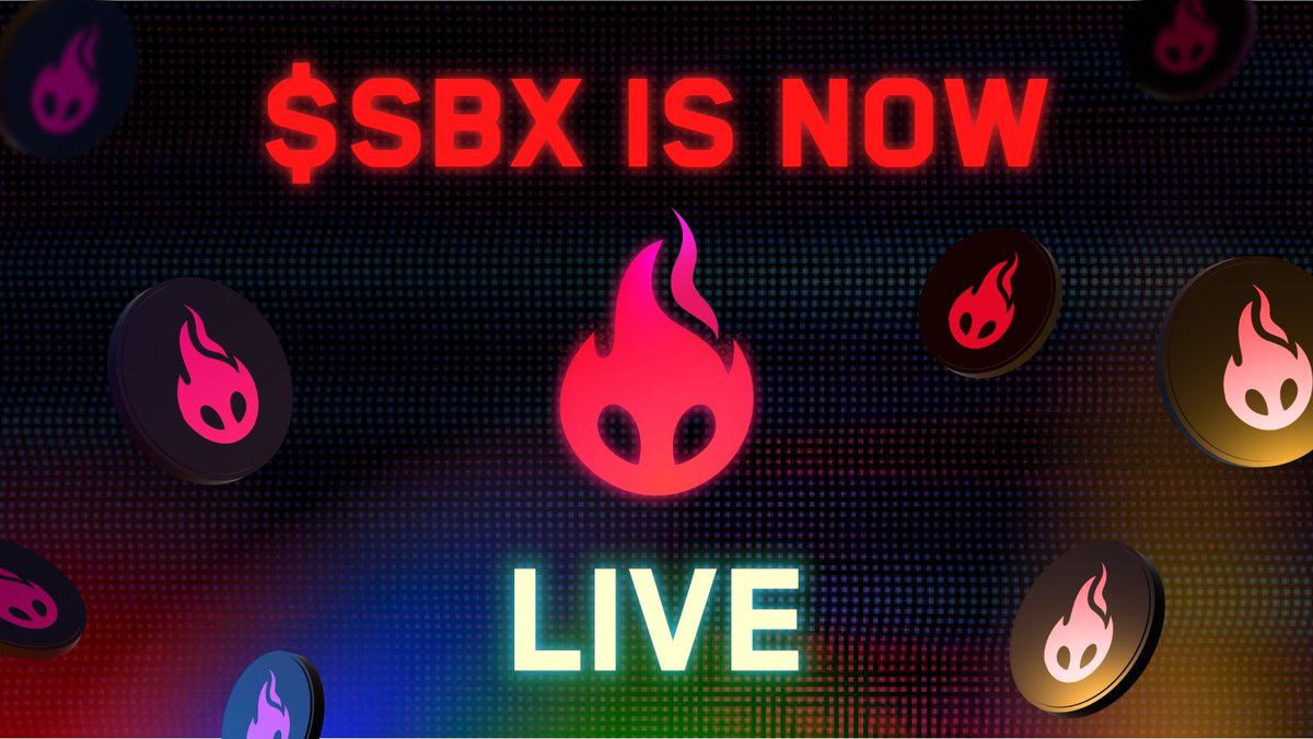 Soulbound_TV's tweet image. $SBX is officially LIVE.
The StreamFi revolution starts now. 🔥