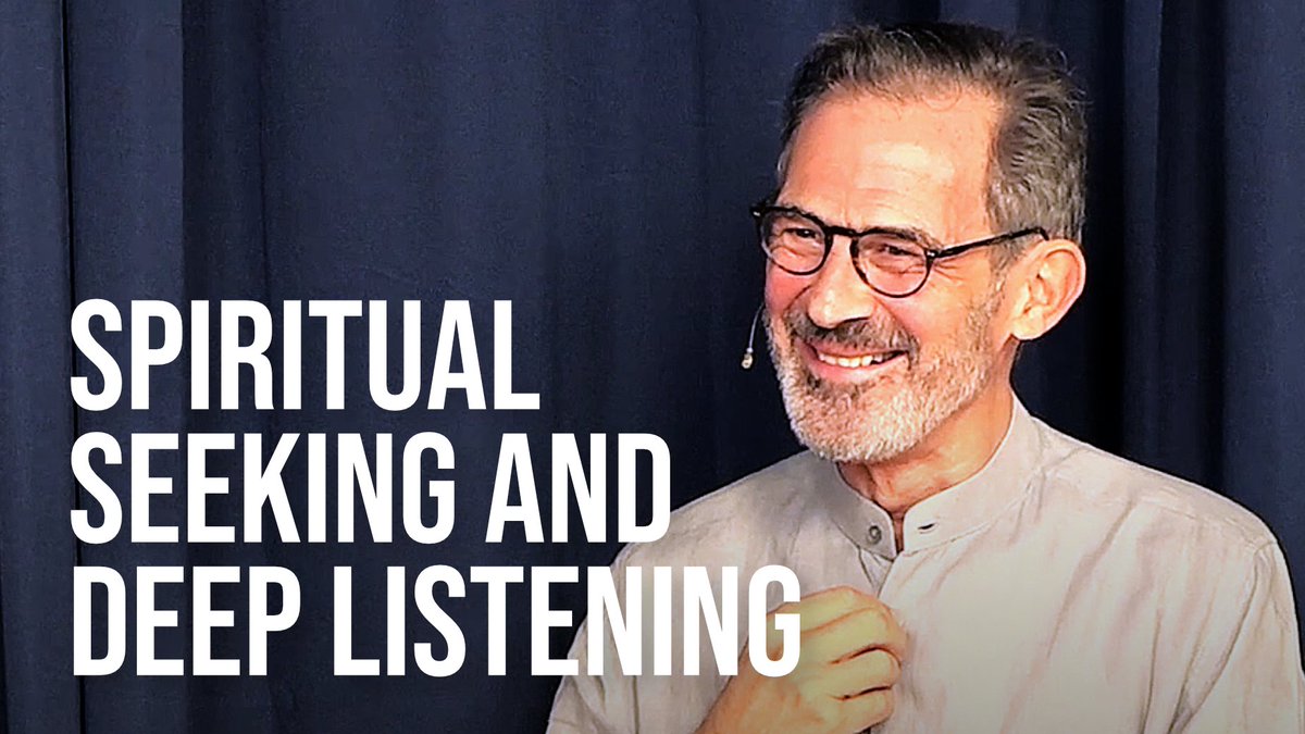 What is deep listening and how is it different from spiritual seeking? Watch Rupert’s latest video here on YouTube: youtu.be/PXGcvDv-1FA