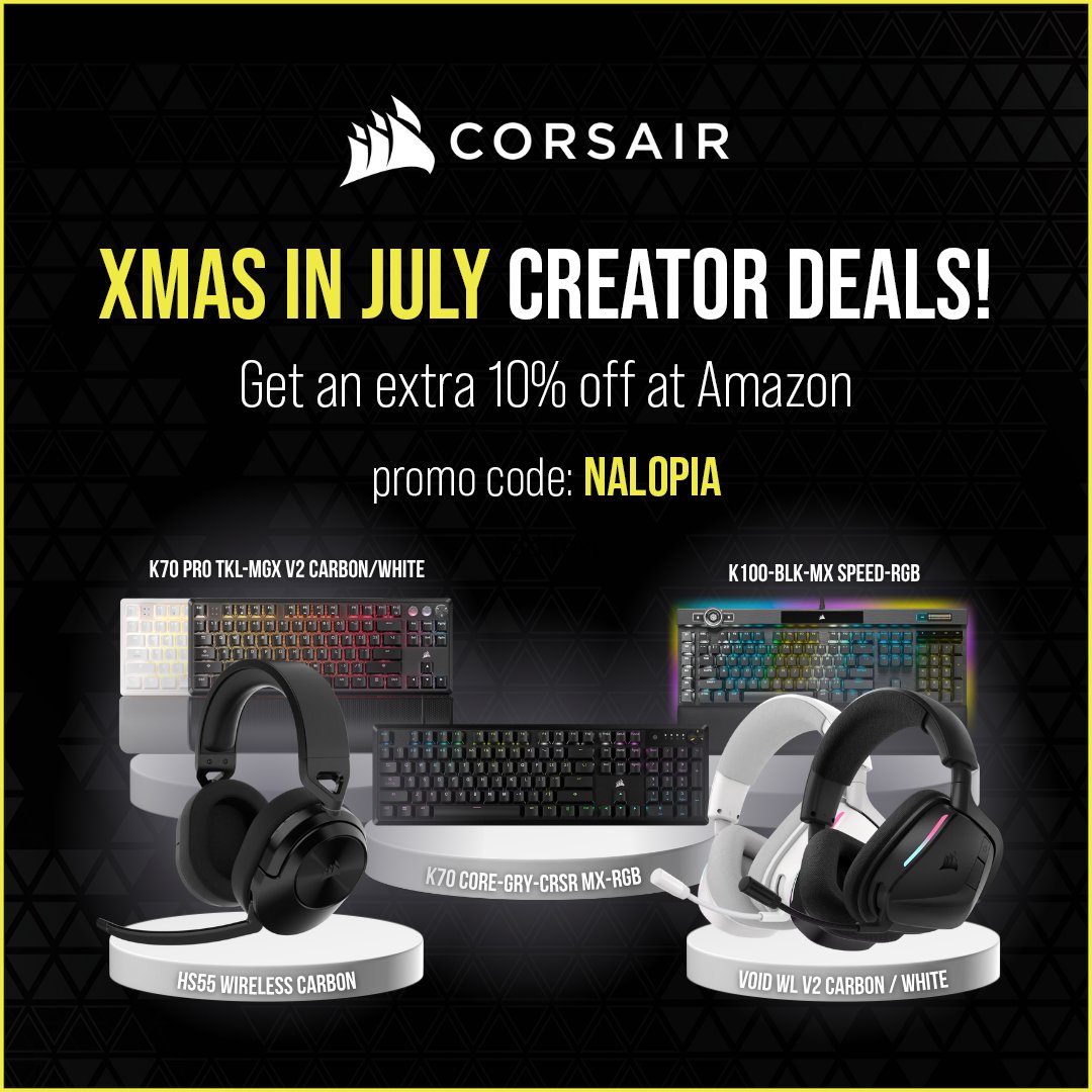 Nalopia (@nalopia) on Twitter photo My first post had the wrong link sorry ๐BUT I got you an extra 10% off with my code 'NALOPIA' ๐
amazon.com.au/stores/page/2Fโฆ
<a href="/CORSAIRANZ/">CORSAIR ANZ</a> #ad My first post had the wrong link sorry ๐BUT I got you an extra 10% off with my code 'NALOPIA' ๐
amazon.com.au/stores/page/2Fโฆ
<a href="/CORSAIRANZ/">CORSAIR ANZ</a> #ad