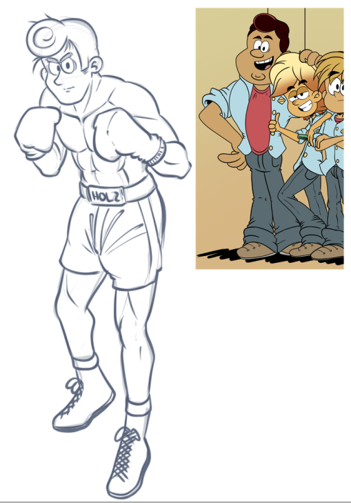 RuhisuART's tweet image. I am currently redesigning various elements and characters from Hammer Down like Kurt&apos;s High School Friends and the first one is Chris Holz - boxing club captain at Cherry Creek Academy &quot;Sweetwater High&quot;

#Originalcharacter #characterdesign #myart #cartoonart