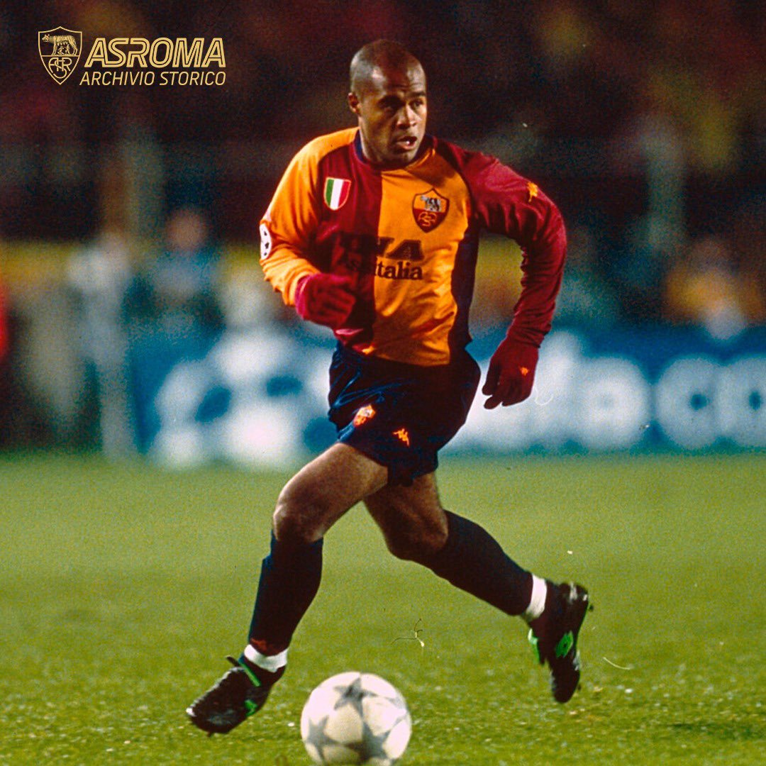 ASRomaEN's tweet image. 🎂 Happy birthday to Marcos Assuncao! 🇧🇷
🇮🇹 2000-01 Scudetto
🏆 2001 Italian Super Cup
📊 83 appearances and 10 goals for the Giallorossi
#ASRoma
