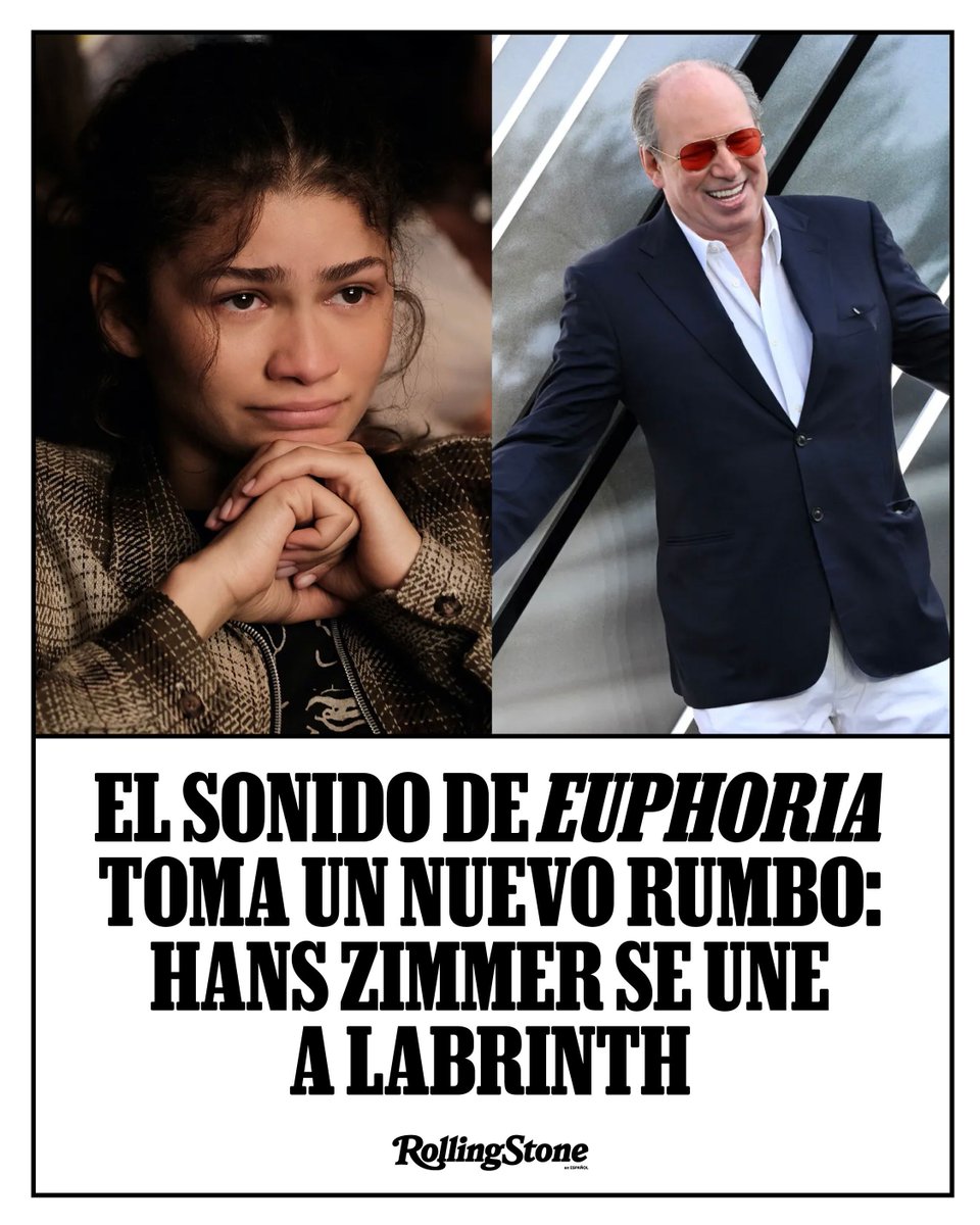 Rolling Stone en Español - ESPAÑA (@rollingstonees) on Twitter photo El universo sonoro de Euphoria da un giro inesperado: Hans Zimmer se une a Labrinth para la tercera temporada de la serie. Lee el artículo completo aquí. 👇
#RollingStoneEnEspañol #Noticia
es.rollingstone.com/el-sonido-de-e… El universo sonoro de Euphoria da un giro inesperado: Hans Zimmer se une a Labrinth para la tercera temporada de la serie. Lee el artículo completo aquí. 👇
#RollingStoneEnEspañol #Noticia
es.rollingstone.com/el-sonido-de-e…