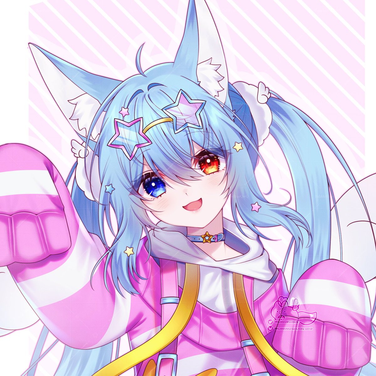 BubbleBlueQwQ's tweet image. 🦊🩵🩷💛

#Oc
