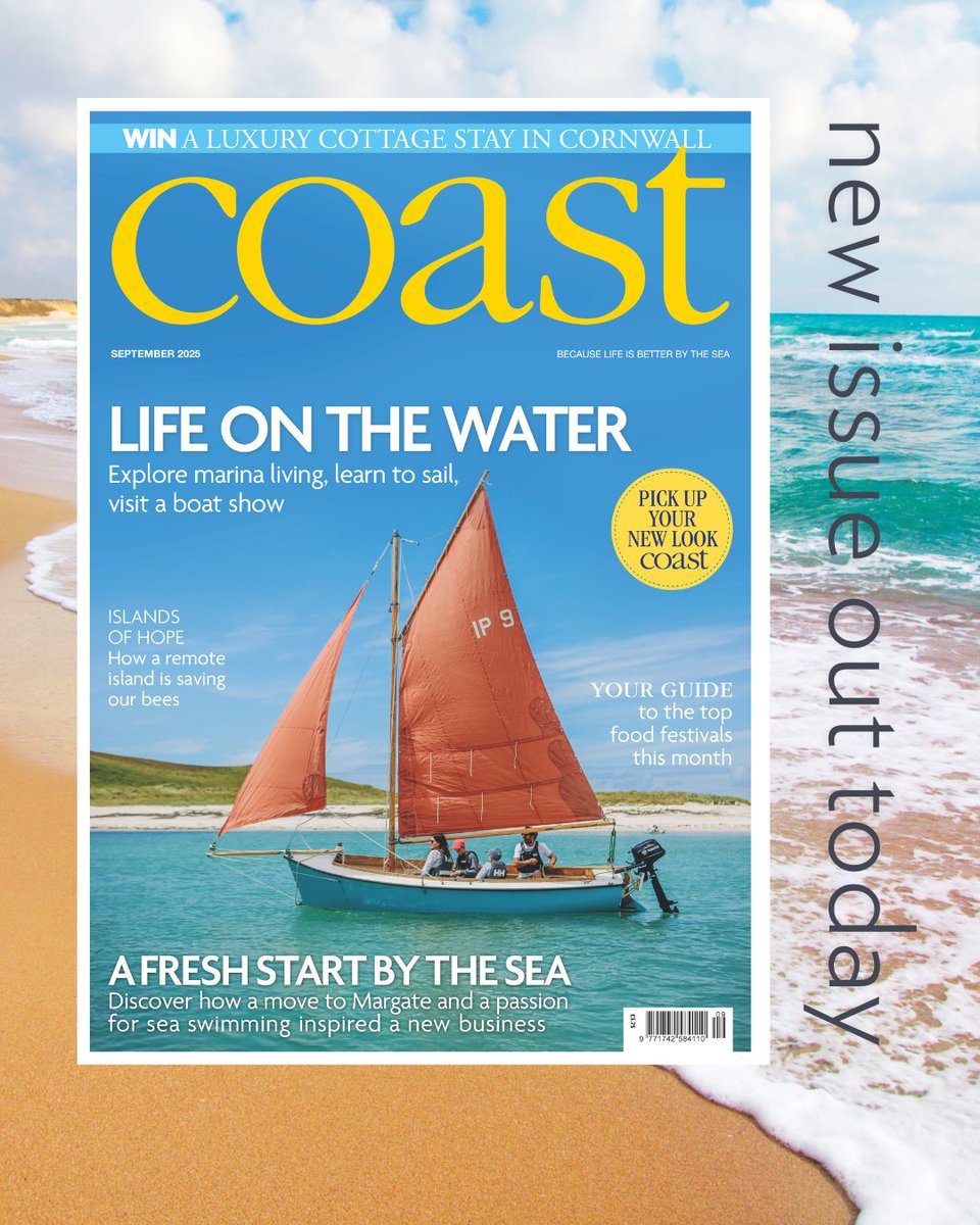 🙌 It's new issue Friday! In the September issue: enjoy a Riviera lifestyle without leaving the UK, win a luxury break in Cornwall, plus the best coastal food festivals to visit this month. 

Pick up your copy from your supermarket shelves or order online: shop.kelsey.co.uk/single-issue/c…