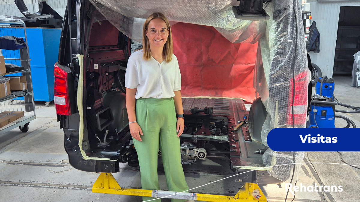 Rehatrans's tweet image. Ayer recibimos a @sara_heba alcaldesa de Getafe en nuestras renovadas instalaciones.

Desde aquí salen más de 800 vehículos adaptados al año a toda España.

¡Orgullo local y motor de inclusión! 🚐💪 @aytogetafe