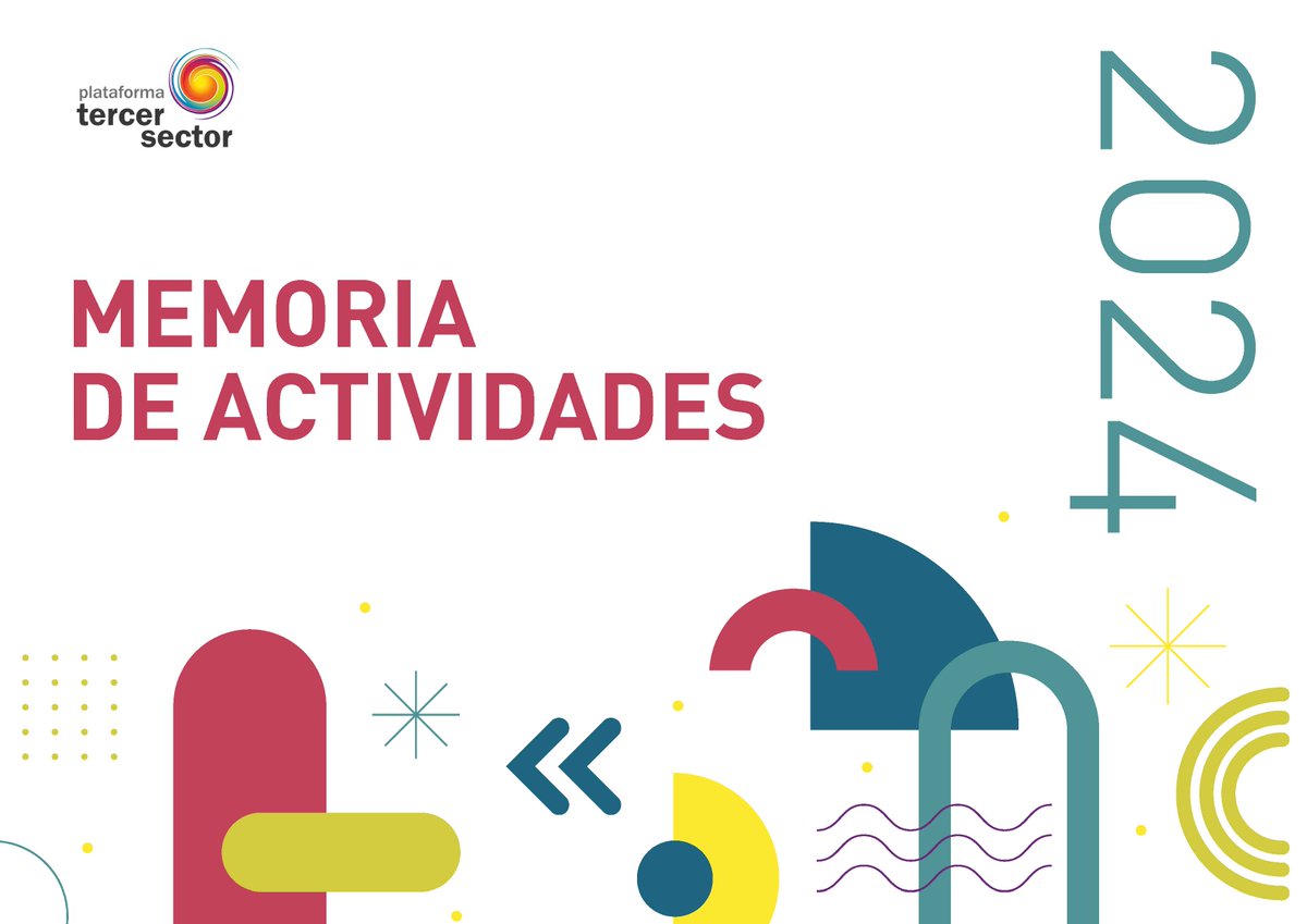 Plataforma3sect's tweet image. 📘✨ Ya está disponible nuestra Memoria de Actividades 2024.
Un año de compromiso, alianzas y acción colectiva para seguir fortaleciendo el #TercerSector como garante de derechos, cohesión social y democracia.
🔗 Descúbrela aquí: plataformatercersector.es/plataforma-del…
