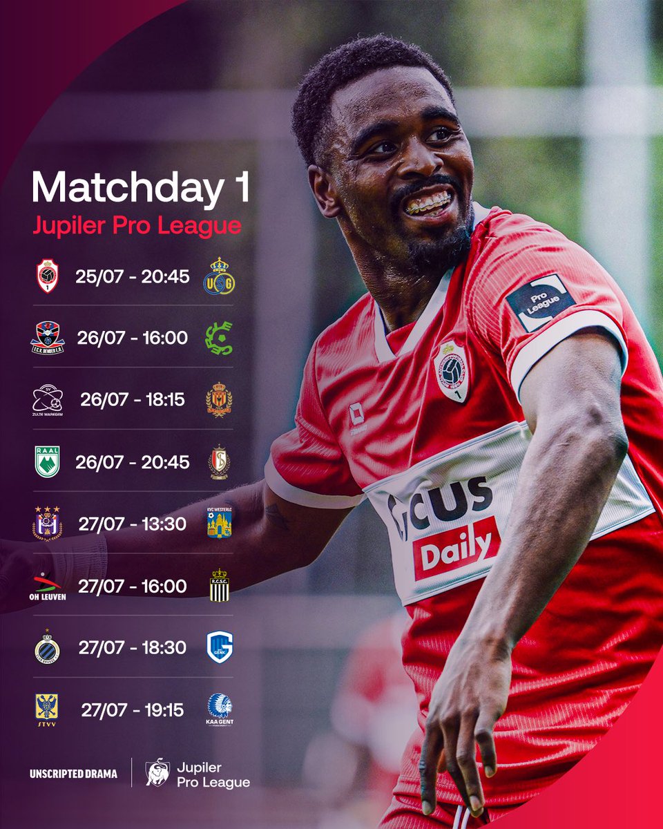ProLeagueBE's tweet photo. We’re 𝑩𝑨𝑪𝑲 baby 😍

#jupilerproleague https://t.co/B4pKV6tZDh
