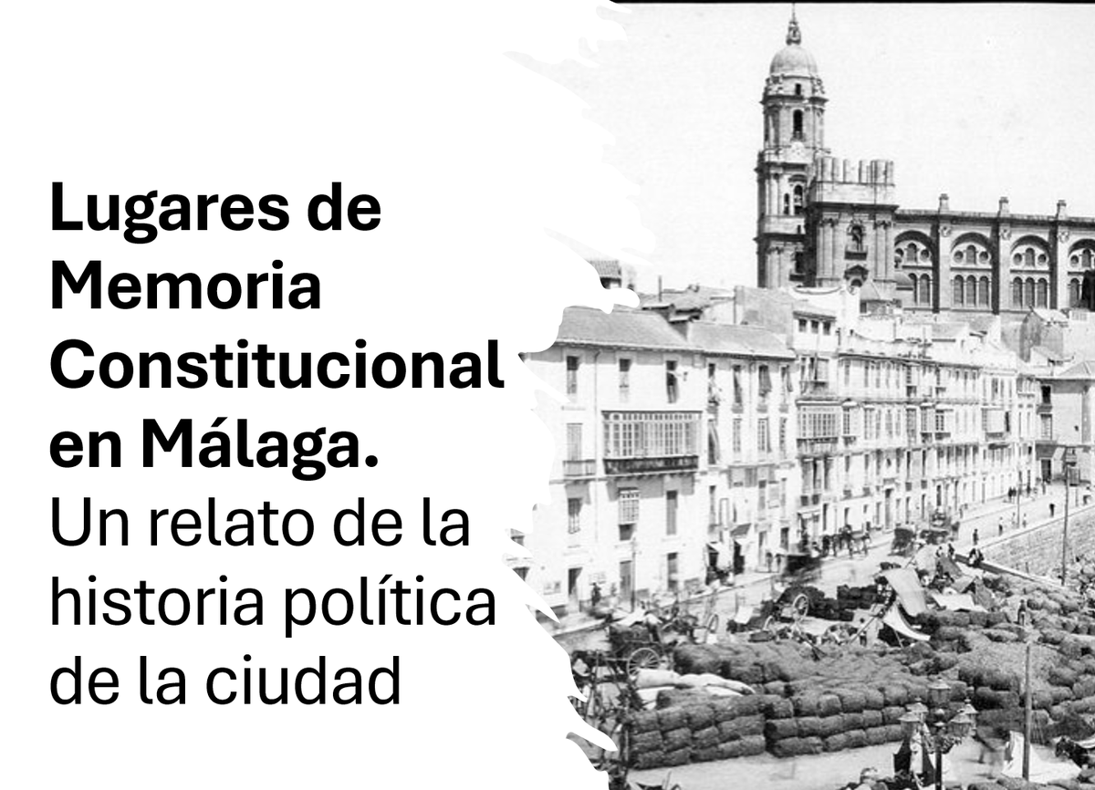 GasparRepresa's tweet photo. Este año participo en La Noche Europea de los Investigadores en @InfoUMA el 26/09 a las 20.30h en la Sala de Juntas del Rectorado de la UMA para presentar mi investigación sobre Lugares de Memoria Constitucional de Málaga https://t.co/IOyE0U55W2