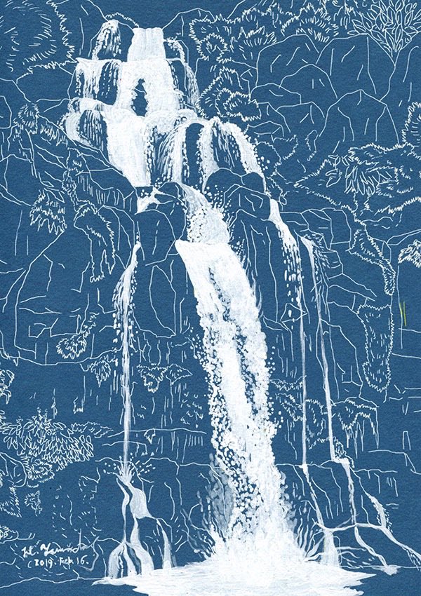 Tokyo Aoyama, Waterfalls