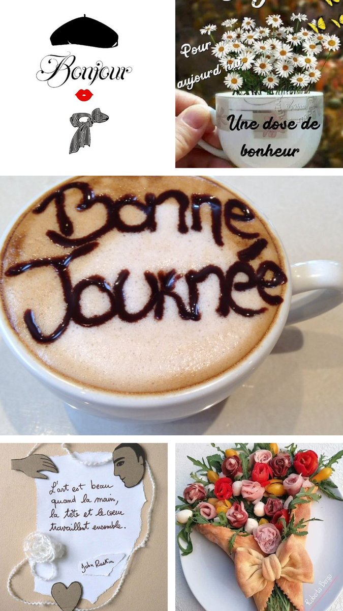 Un petit 👋 , bisous ☕💐💋👒😘