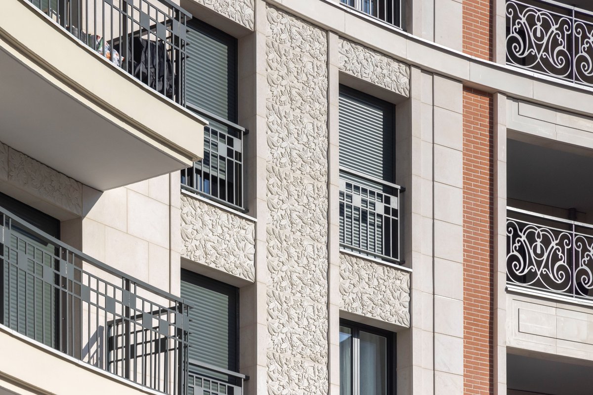 arthurweidmann1's tweet image. La résidence La Roseraie, récemment achevée à #Puteaux.

Archi : Pierre &amp;amp; Cédric Vigneron