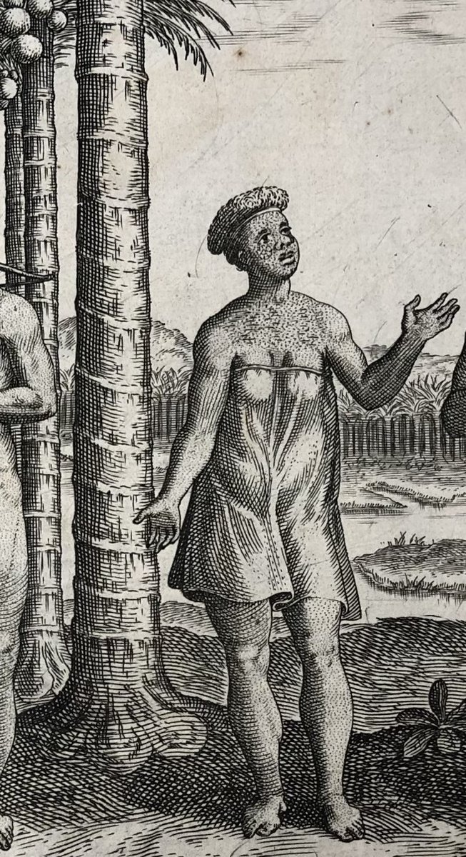 La ONU estableció el 25 de julio como Día Internacional de la Mujer Afrodescendiente para evidenciar el racismo, la discriminación racial y la xenofobia. Os dejamos  este grabado del Icones vivae, verae et genuinae nationum (1599) (U/Bc BU 09360) almena.uva.es/permalink/34BU…