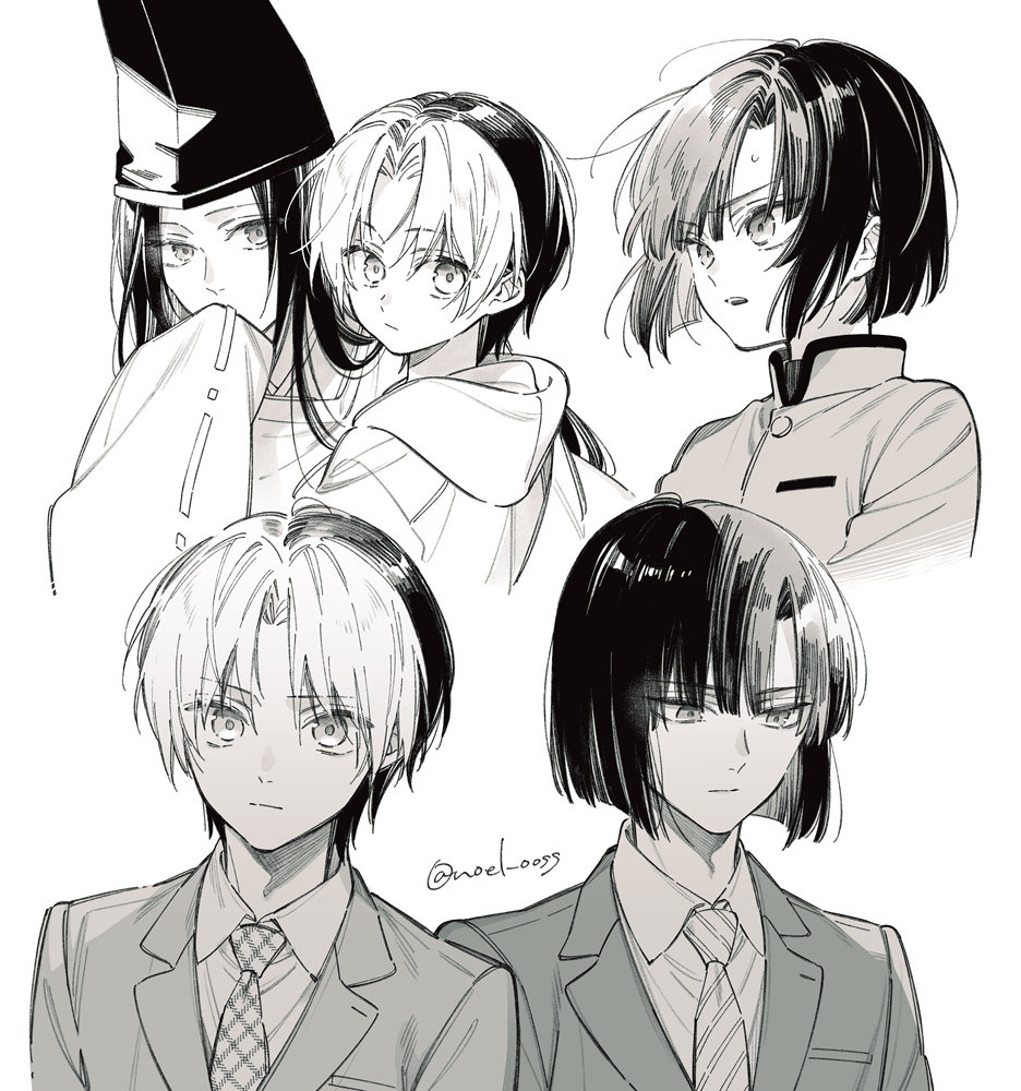 noel_ooss's tweet image. あとで消すかもだけど🦋にあげてた落書き