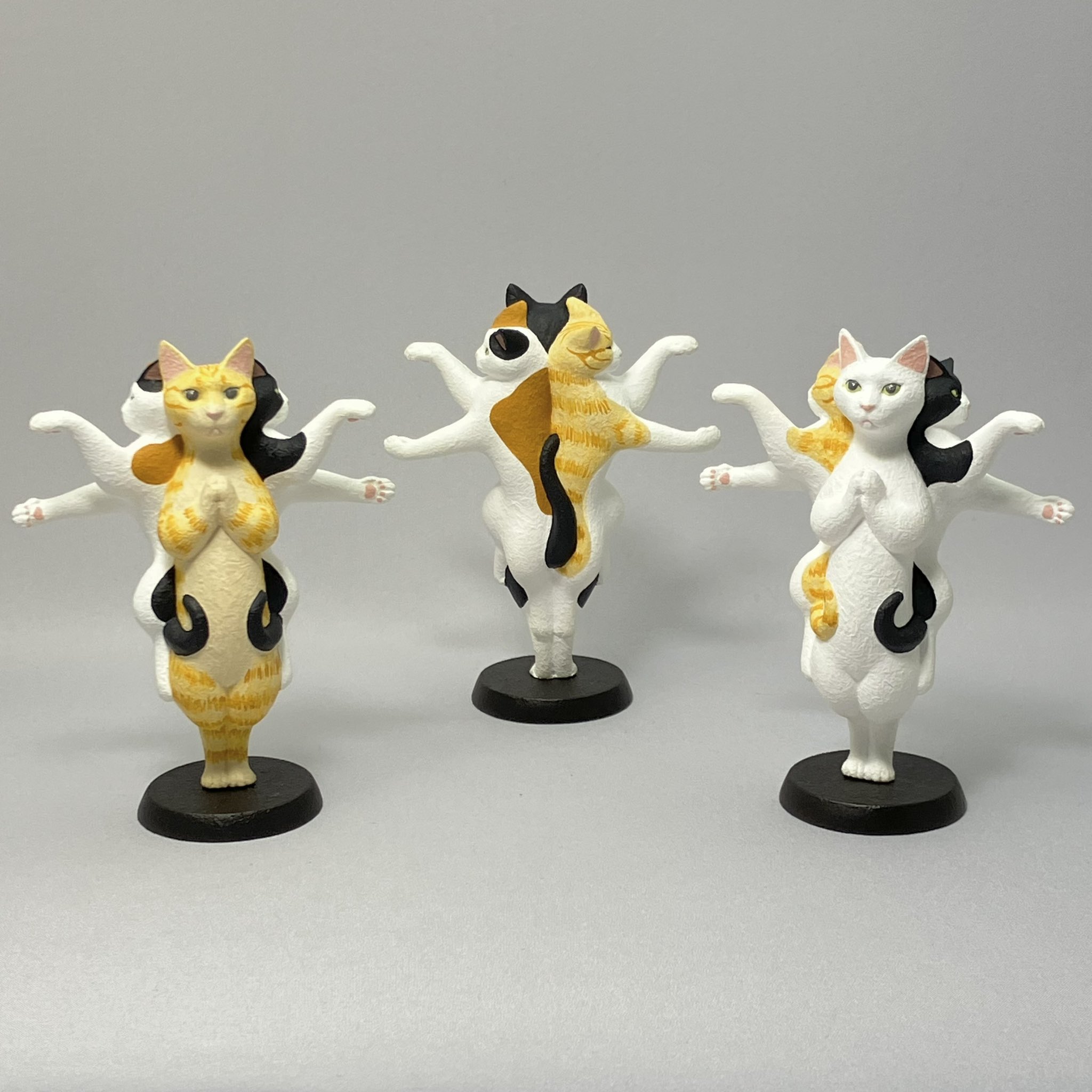 猫地蔵 ネコ フィギュア 8種類セット ワンダーフェスティバル ワンフェス 猫地蔵 mori【WF6-02-03】 (@nekojizo_mori) / X
