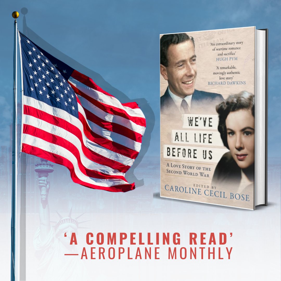 ccecilbose's tweet image. For everyone living across the pond, my new book We’ve All Life Before Us, in which RAF pilot Bob Keddie’s letters describe a beautifully intimate and unguarded story of love in wartime, is now available in the USA. And, for Londoners, see you at the Chiswick Festival @w4bookfest
