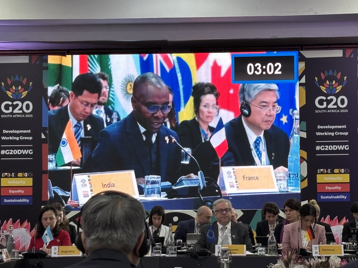 David Martinon (@david_martinon) on Twitter photo French Minister Thani Mohamed Soilihi addresses the G20 Development ministerial meeting <a href="/Skukuza/">Arthur Hall</a> @MpumalangaProvince <a href="/SouthAfrica/">Visit South Africa</a> French Minister Thani Mohamed Soilihi addresses the G20 Development ministerial meeting <a href="/Skukuza/">Arthur Hall</a> @MpumalangaProvince <a href="/SouthAfrica/">Visit South Africa</a>