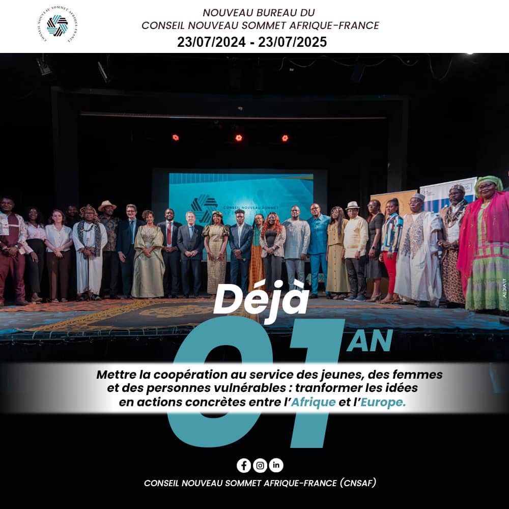 Conseil Nouveau Sommet Afrique France tweet media