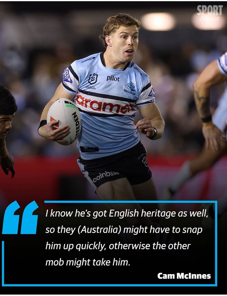 DaveRic1's tweet image. EXCLUSIVE: Kangaroos coach Kevin Walters in charge of stopping England from calling in-form @cronullasharks hooker Blayke Brailey. @telegraph_sport 
Full details 👇🏻👇🏻 dailytelegraph.com.au/sport/nrl/engl…