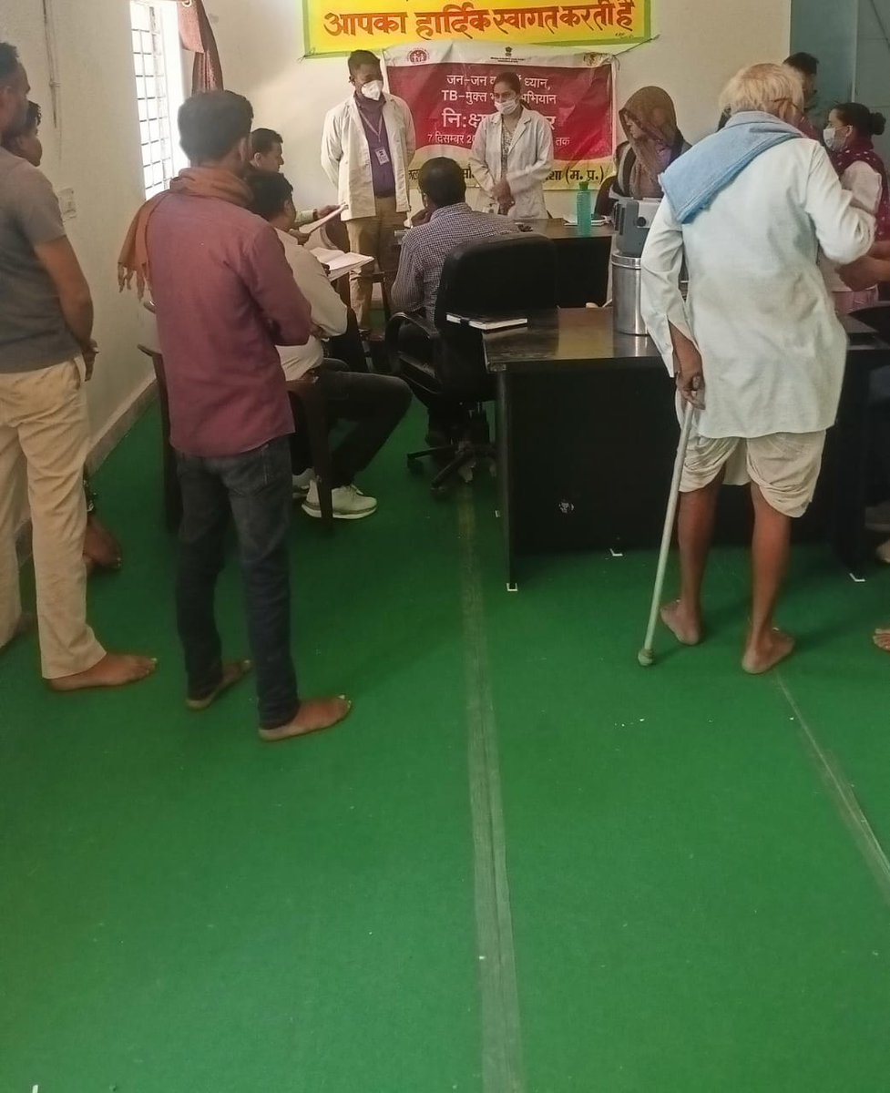 Under the TB Mukt Bharat Abhiyan, a dedicated screening drive was conducted at AAM Eran, focusing on vulnerable populations. Proactive health interventions like these ensure no one is left behind in the fight against TB. #TBMuktBharat #TB HAREGA DESH JEETEGA.