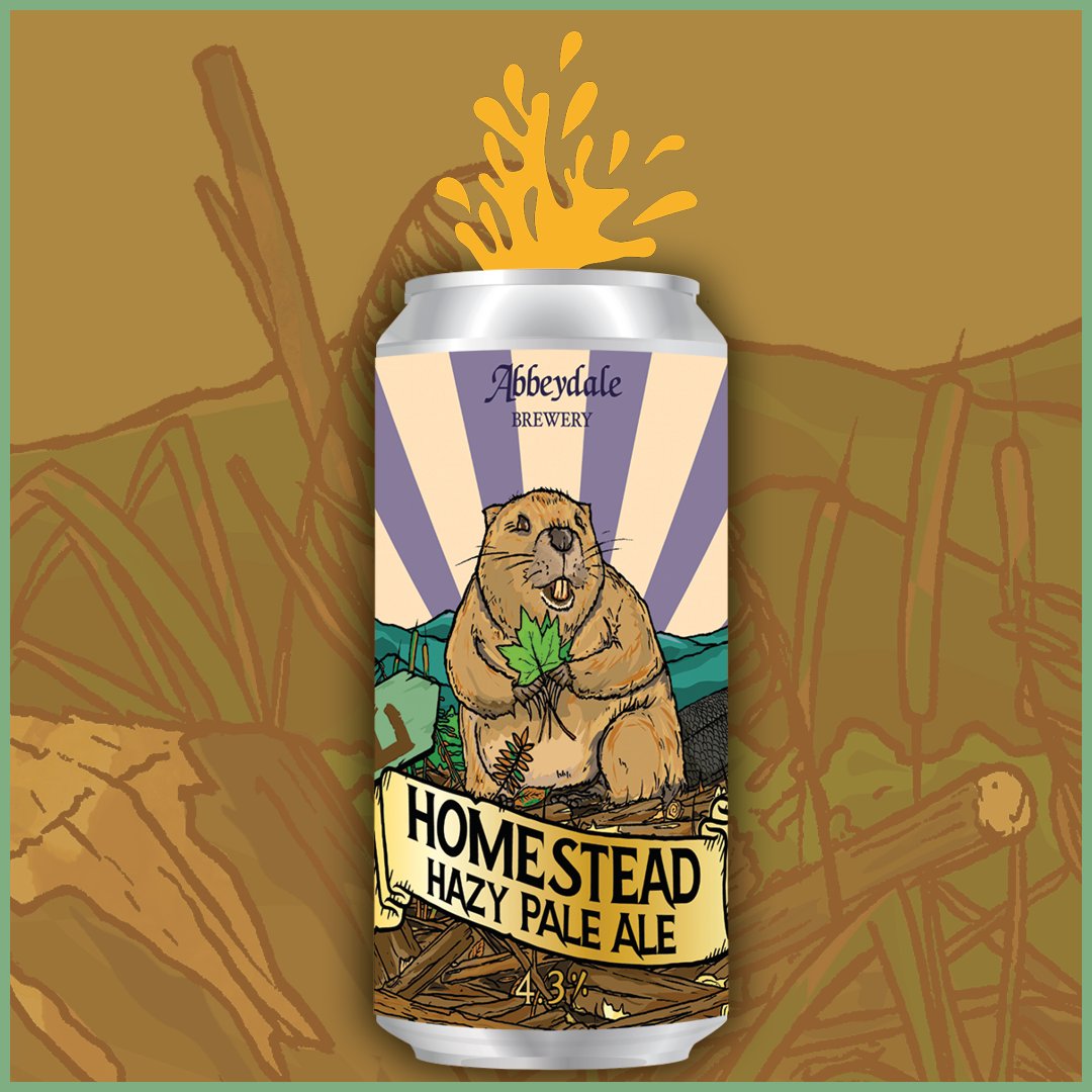 Fresh Can Friday this week sees the return of Homestead! Ekuanot, Mosaic &amp; Idaho 7 hops combine to create a juicy pale ale with flavours of a tropical fruit salad -papaya, peach &amp; mango followed up by a hint of peppery spice &amp; pine. Hazy, low bitterness, easy drinking &amp; delicious