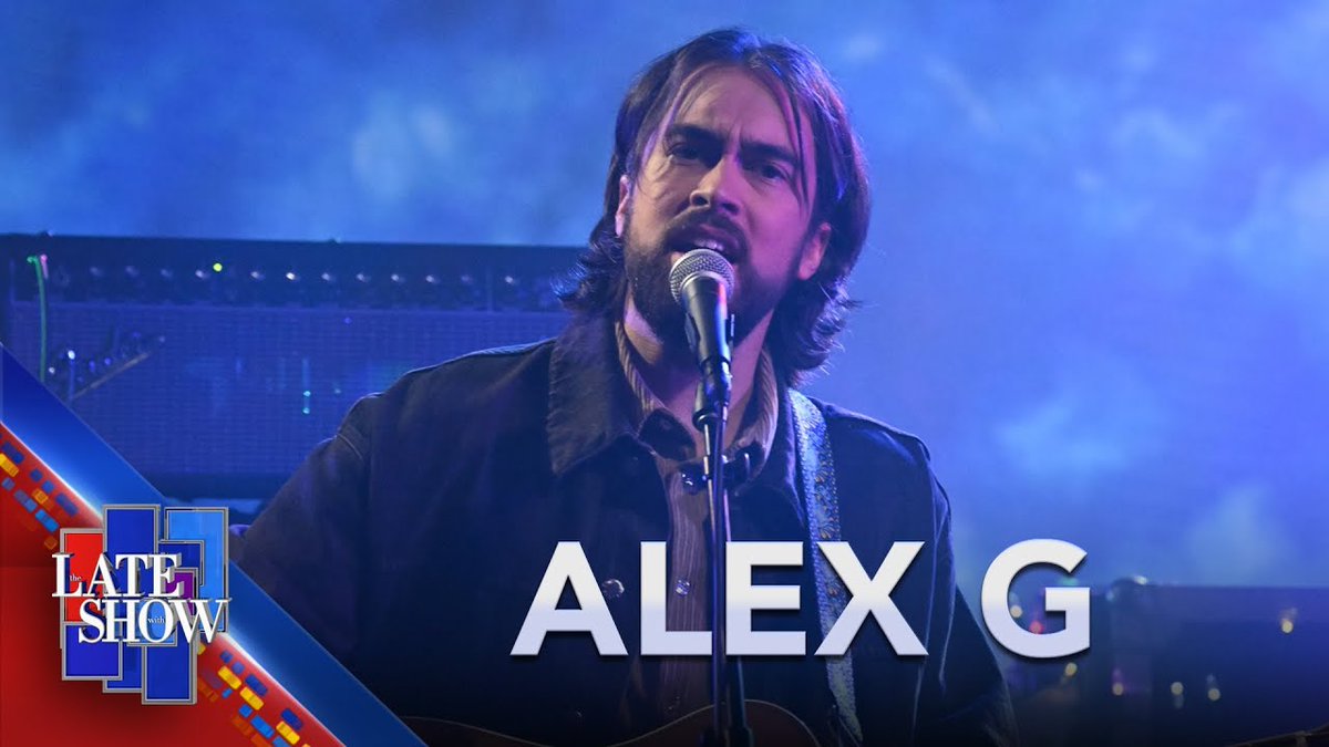 indienative's tweet image. Alex G、米のTV番組 The Late Show に出演した「Afterlife」のパフォーマンス映像が公開!
indienative.com/2025/05/ag-hea…