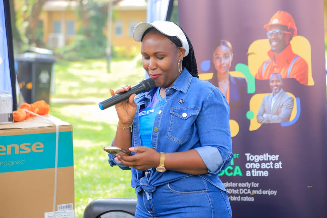 A powerful activation of the HCPs Cancer Run at Nsambya Hospital! 🙌🏽
Huge thanks to our sponsors, especially Centenary Bank, our District leaders led by RIDE <a href="/Emmanuel_Rotary/">Emmanuel Katongole</a> Katongole, and the Vision Bearer PDG Steven Mwanje.

Together, we’re running toward a cancer-free future.