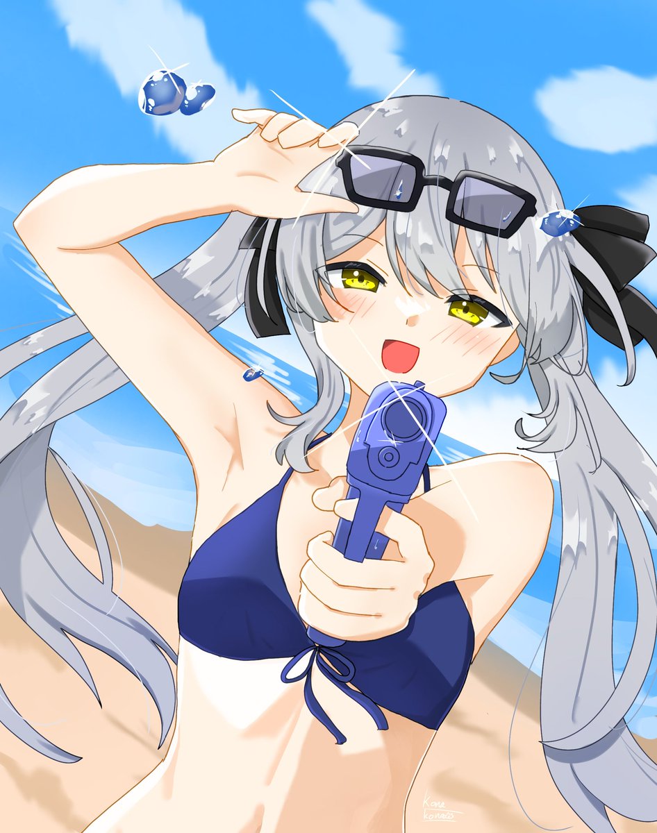 konakonadayo's tweet image. 夏っぽい絵が描きたかった
#イラスト