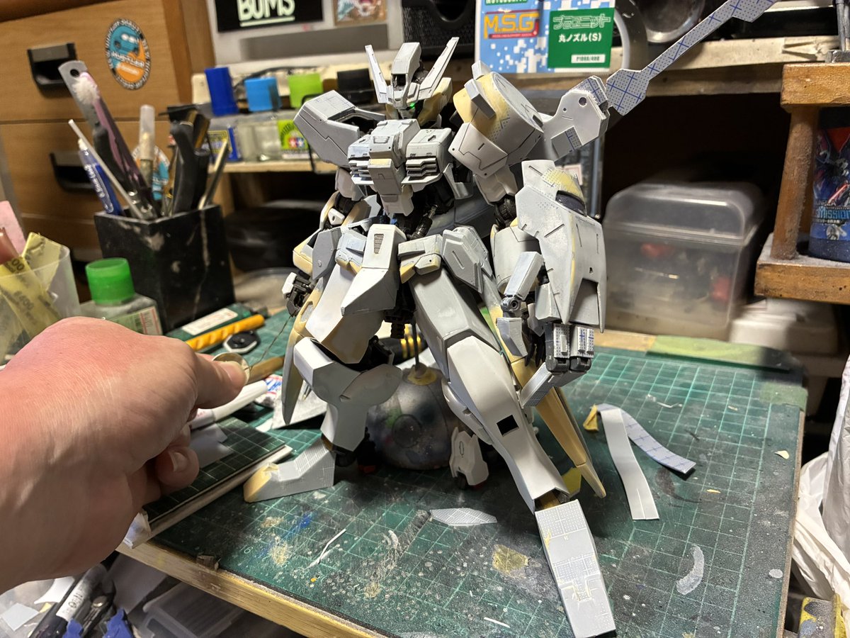 TANCHIChit96714's tweet image. #夏休み
娘と夏してきました😁日焼けやばい😅ガンプラも靴作りました♪