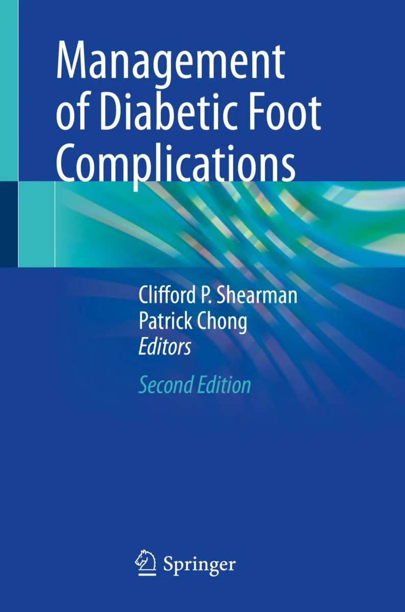 Patrick Chong (@vascularsurgeon) on Twitter photo This book aims to distill the best current care in the UK for patients with #DiabeticFoot complications.
Many of the chapter authors have served as distinguished members on the #TDFS faculty.
<a href="/VSGBI/">Vascular Society</a>
<a href="/RouleauxClub/">Rouleaux Club</a>
<a href="/asit/">asit</a>
<a href="/BOFAS_UK/">BOFAS</a>
<a href="/RoyColPod/">Royal College of Podiatry</a>
<a href="/ABCDiab/">ABCD Diabetes</a>
link.springer.com/book/10.1007/9… This book aims to distill the best current care in the UK for patients with #DiabeticFoot complications.
Many of the chapter authors have served as distinguished members on the #TDFS faculty.
<a href="/VSGBI/">Vascular Society</a>
<a href="/RouleauxClub/">Rouleaux Club</a>
<a href="/asit/">asit</a>
<a href="/BOFAS_UK/">BOFAS</a>
<a href="/RoyColPod/">Royal College of Podiatry</a>
<a href="/ABCDiab/">ABCD Diabetes</a>
link.springer.com/book/10.1007/9…