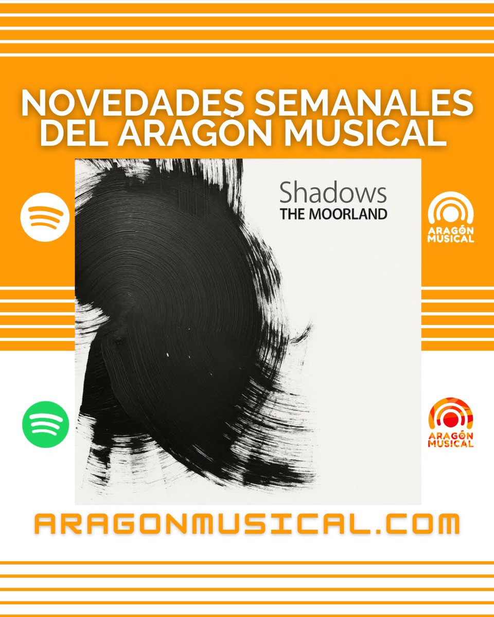 👋 Decimos adiós a julio sin Julio, y lo sabes, con más de medio centenar de grandes ‘Novedades Semanales del Aragón Musical’. Guarda esta playlist como favorita en tu #Spotify y sigue estando al día más allá de julio 💚  

💿 Portada: #TheMoorland 👈👁️👇

open.spotify.com/playlist/5Srav…