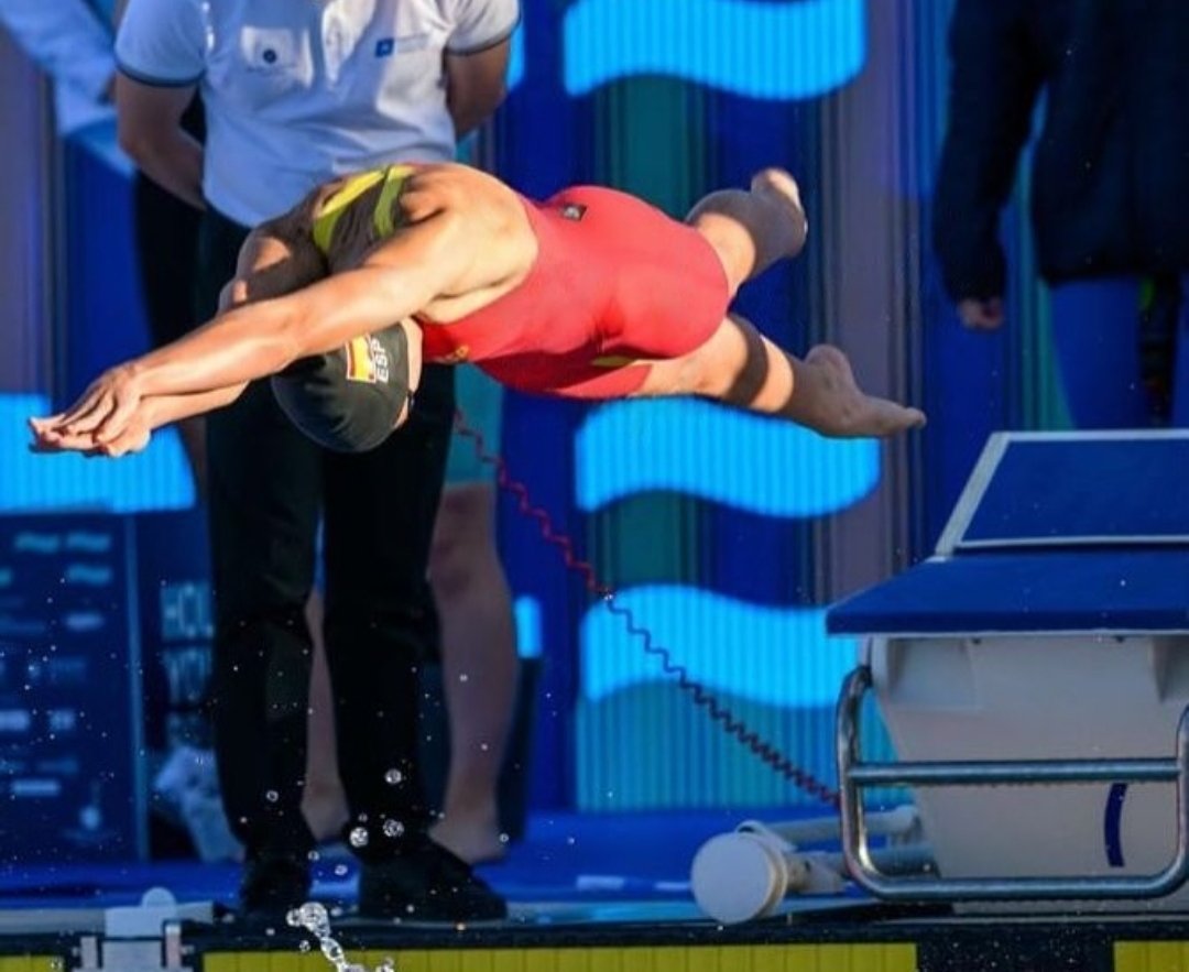 🏊#Natación Foje 2025 en Skopje🇲🇰

Series 50 libre♀️
2️⃣ Irene Ciercoles 26.26 ⏭️✅ Semis

Series 400 estilos♂️
8️⃣ Sergio Villen 4:40.55 ⏭️✅ Semis

4x100 Estilos♂️
7️⃣ España🇪🇸 3:57.16 ⏭️✅ FINAL 

4x100 estilos♀️
4️⃣ España🇪🇸 4:18.65 ⏭️✅ FINAL

#EYOFSkopje2025