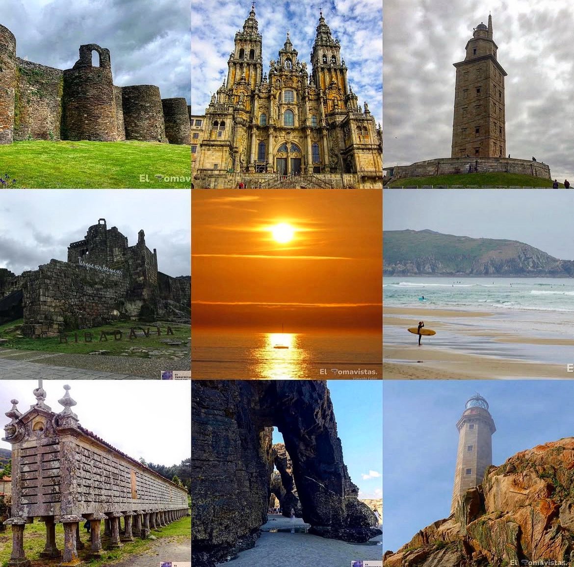 Murallas milenarias, playas salvajes, atardeceres que te dejan sin palabras y pueblos que enamoran. Galicia no se explica. Galicia se vive.
Hoy celebramos su día, pero la verdad... Galicia se merece ser celebrada todo el año.

¡Feliz Día de Galicia!