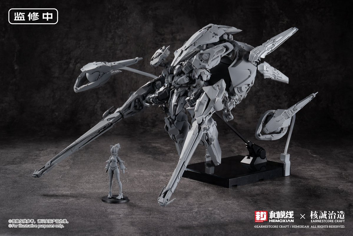 kotobukiya_p's tweet image. 2025年コラボ商品【@和模線×核誠治造】
1/24スケール セミ組み立てモデル
『最終惑星』【巡星Sentinel】
本製品は、コトブキヤが日本国内の販売代理を務めさせていただきます。
続報をお待ちください!
#和模線 #核誠治造 #最終惑星