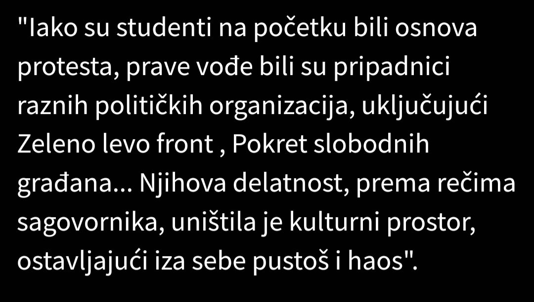 q_of_hearts's tweet image. Direktor SKC-a juče, Bačulov i ekipica danas u epizodi Šredingerova opozicija, u isto vreme i ne sme nikako da priđe protestima i toliko infiltrirana u proteste da ih vodi.
U svakom slučaju kriva za sve. Divan precednikov narativ, interesantno koliko mu je tema bitna.