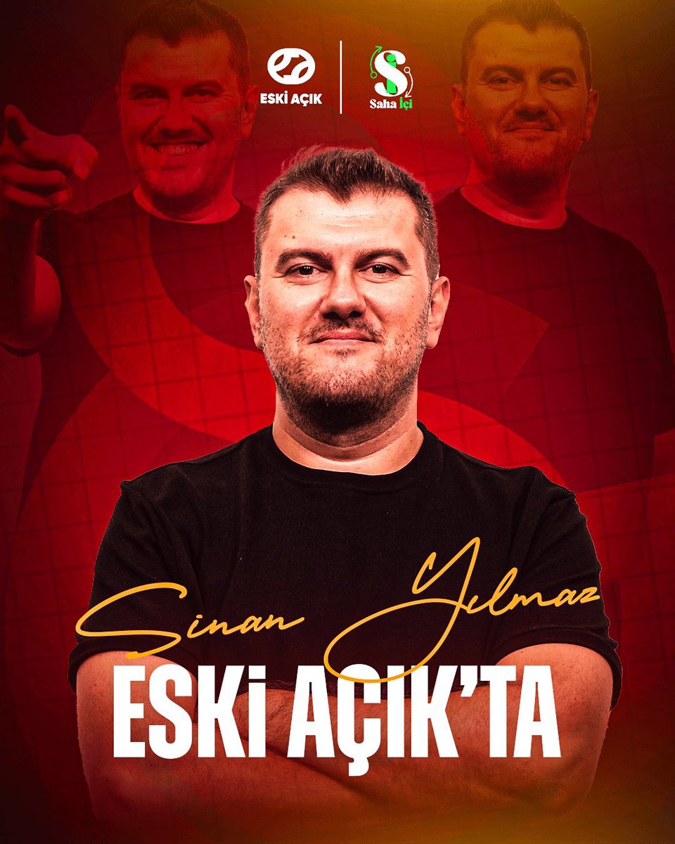 😍 Das Legenden-Trio von <a href="/EskiAcikOnline/">Eski Açık</a> ist wieder vereint. 

🔙 Der liebe <a href="/sinan_yilmazz/">Sinan Yılmaz</a> schließt sich <a href="/EskiAcikOnline/">Eski Açık</a> an.

💛❤️ Muazam.