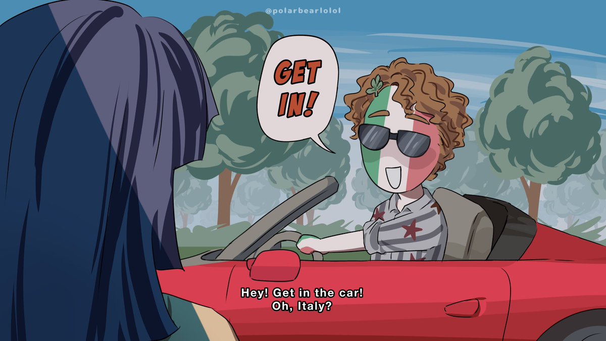 polarbearlolol's tweet image. Some scenes in this animation 1/2

#CountryHumans #animationmeme