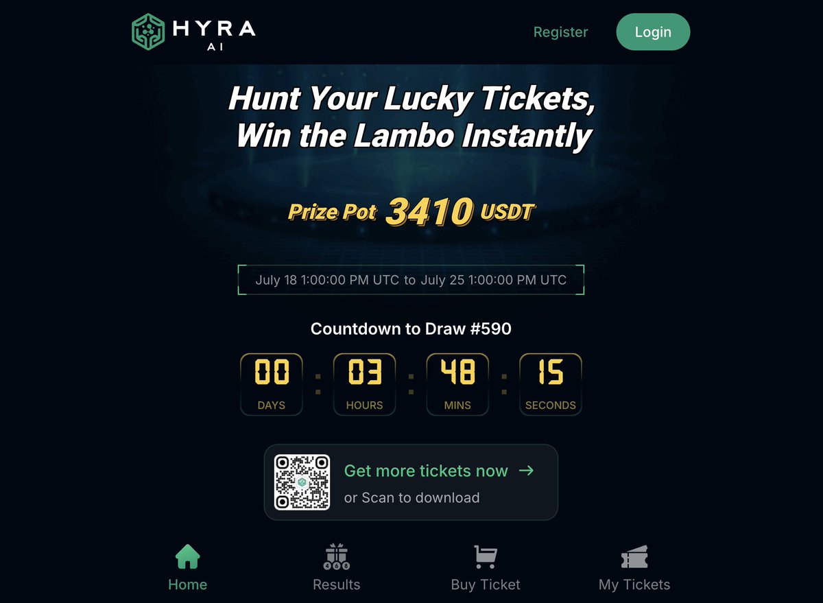 🚨 Only 4 HOURS left before $3,410 rains down!

Every click is a shot at glory. Don’t be the one who just missed it.

📆 July 25 | 13:00 UTC
👉 Get your ticket NOW: lamboballs.hyra.network

Tag your friends &amp; let’s ride together!