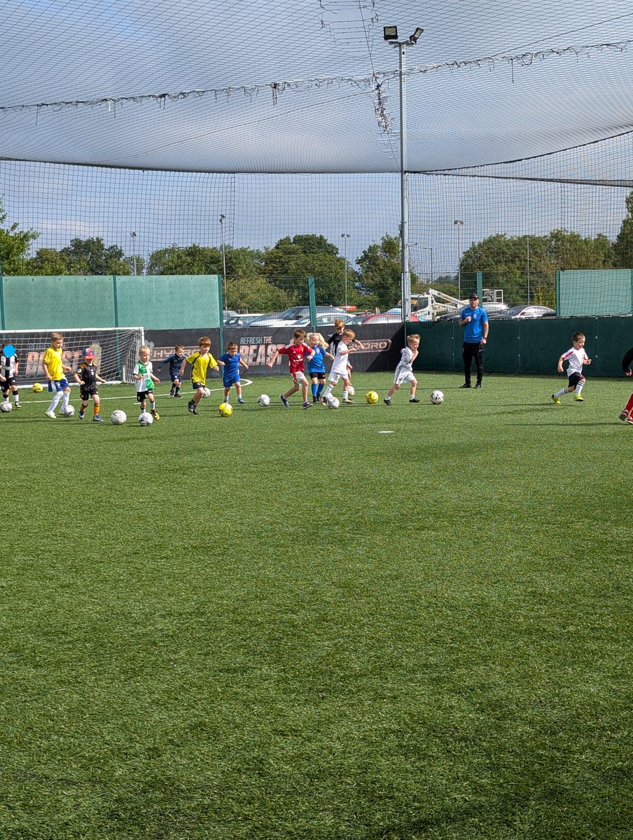 ⚽ What. A. Day! 🔥

Yesterday was our first summer football camp of the holidays and WOW! We had 40 brilliant children across 2 fun camps 🔥

And just when we thought the day couldn’t get any better 💫Our Thursday evening sessions had more amazing players and more passion  💙