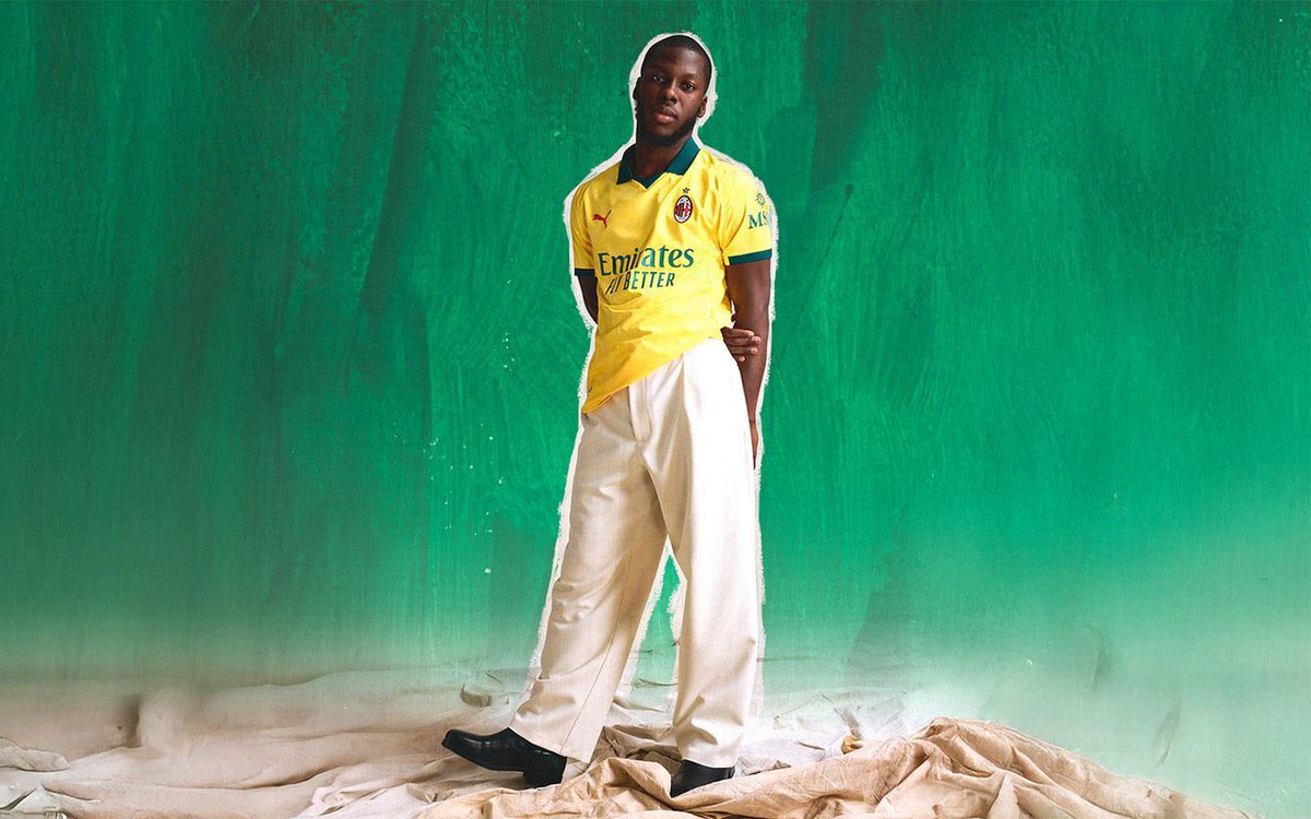 TheShirtUnion's tweet image. 🟨| @acmilan 3rd 25/26
Taking inspiration from the 95/96 shirt as a tribute to their title winning season with a bright sunny yellow and deep green trim.
