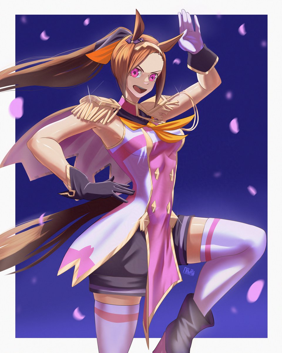 M_Av_Rii's tweet image. 🌸🌸Sakura Bakushin O🌸🌸
🎶Bakushin Bakushin Bakushin
BAKUSHIN BAKUSHIN BAKUSHIN
Bakushin? Bakushin!
BAKUSHIN-SHIIIN🎶
❤️&🔁 to BAKUSHIN!!!!
#artmoots #umamusumeprettyderby